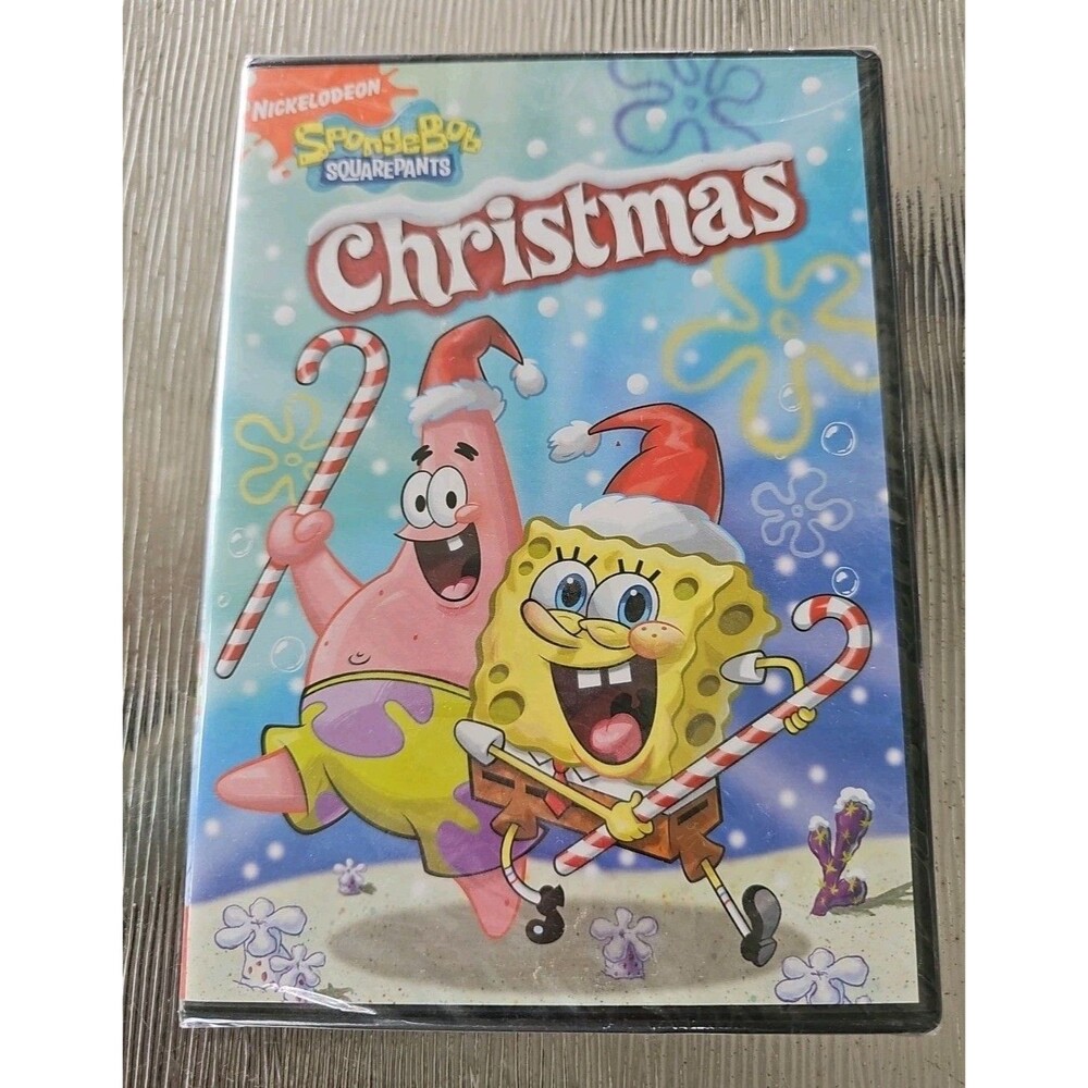 SpongeBob SquarePants Christmas (DVD, 2003) New Sealed Nickelodeon DVD Vintage